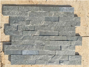 Grey Color Quartzite,Wall Cladding,Stone Wall Decor,Chinese Cultured Stone,Ledge Stone