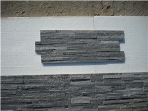 Grey Quartzite,Grey Color Stone Panel,Grey Quartzite Culture Stone,Chinese Grey Stone Wall Cladding