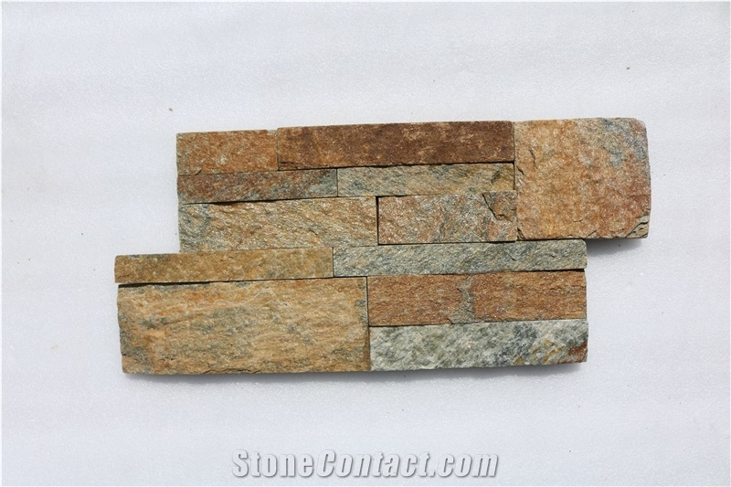 Rusty Quartzite,Culture Stone,Ledge Stone,Feature Wall,Wall Cladding
