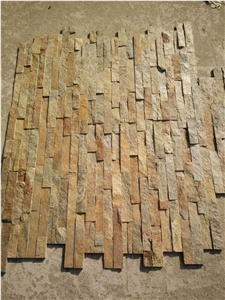 Rusty Quzrtz,Chinese Culture Stone,Wall Decor,Wall Cladding,Ledge Stone, Feature Wall