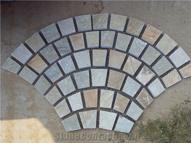 Slate Mosaic ,Mosaic Slate Cultured Stone, Wall Cladding & Covering, Stacked Stone Veneer, Ledge Stone,Wall Decor, Wall Panel,Multicolor Mosaic