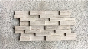 White Wooden Marble Culture Stone/Wooden White Marble Nature Stone/Wooden White Marble/Wooden White Panels