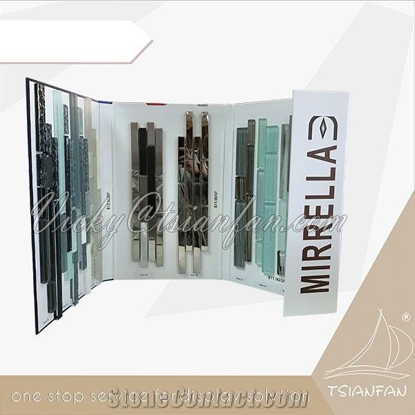 Cardboard Mosaic Tile Display Binder Maker from China