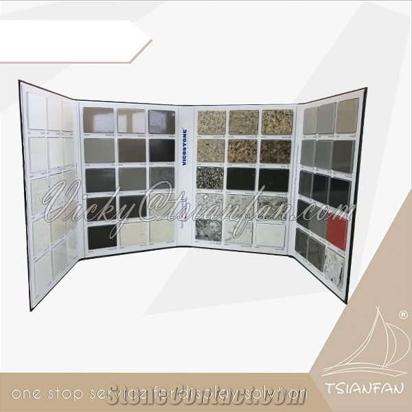 Cardboard Quartz Display Binder Maker from China