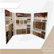 Custom Wooden Flooring Tile Sample Book Stone Display Folder