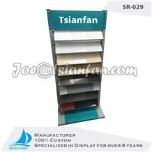 Factory-Made Quartz Stone Tile Display Metal Stand