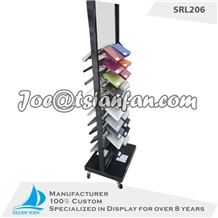 Movable Metal Display Stand for Quartz Stone
