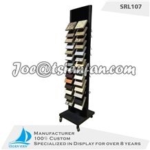 Quartz Stone Sample Display Tower