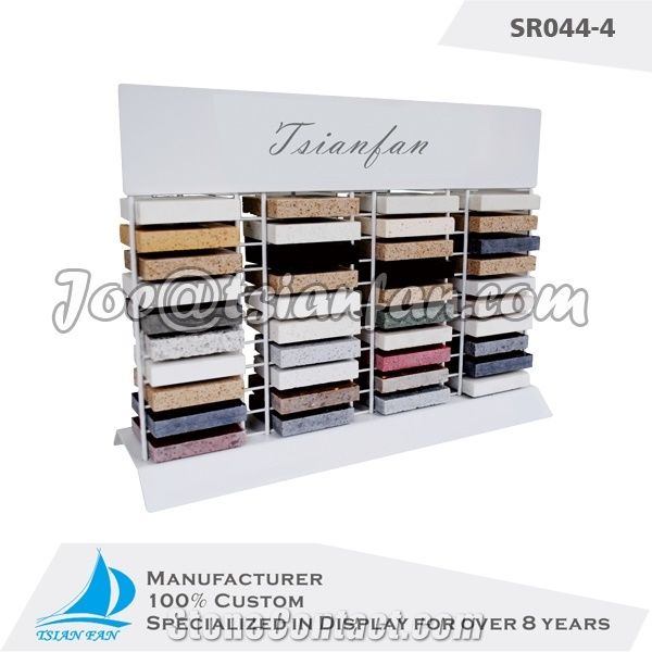 Table Display Stand for Small Sample Of Quartz Stone