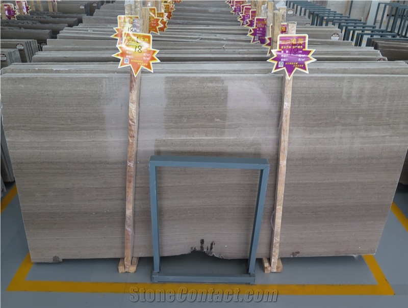 China Serpeggainte Quarry Owner Grey Wooden Grain Marble Slabs & Tiles & Cut to Size