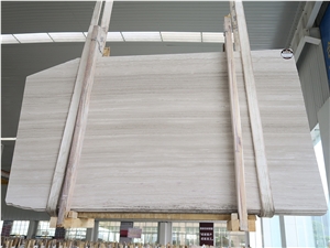 China Wooden Marble Quarries Owner White Wood Grain Marble Slabs,Tiles,Floor Covering Design