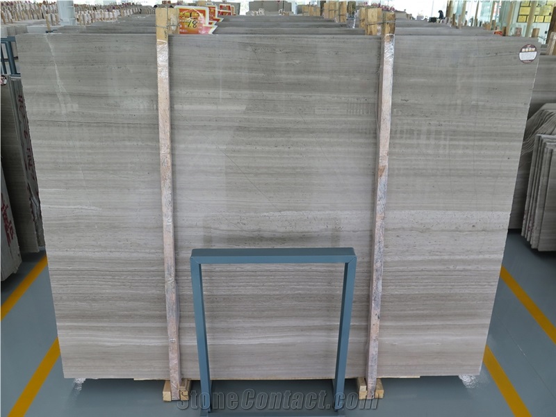 Quarry Owner China Serpeggiante Wooden Grey Marble Slabs Grey Wood Veins Grains Palissandro Wooden Marble for Wall/Floor Tiles
