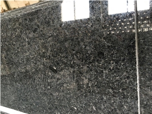Angola Black Granite Tiles Slab Flooring Wall Tile
