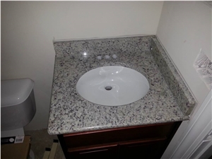 China White Granite Bathroom Countertops