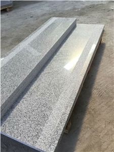 Light Grey Granite Steps,G603 Stair Treads，Grey Granite Stair Riser