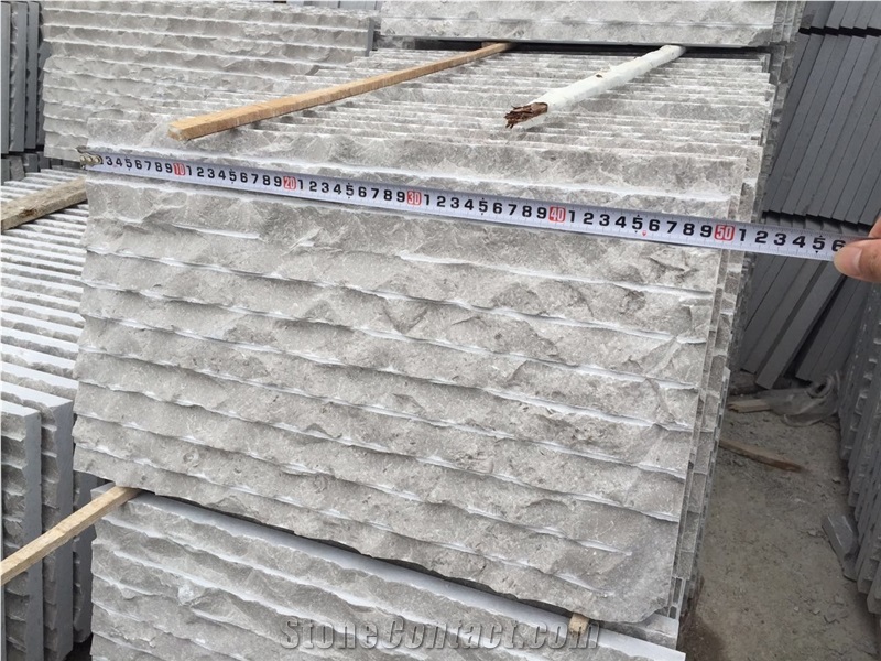 Pure Grey Marble Wall Covering, Milano Grey Marble Building Ornaments,Tiles