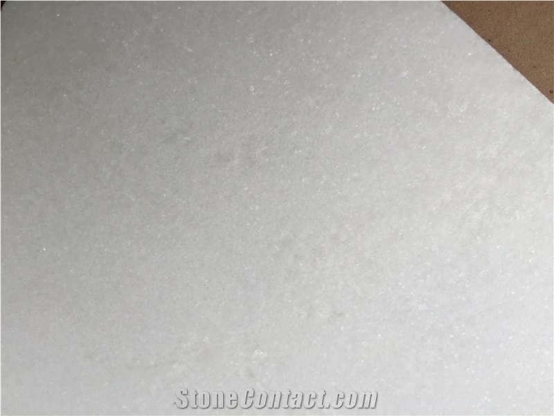 Snow White Marble Floor Covering Tiles