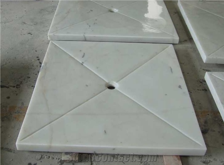 White Marble Shower Trays