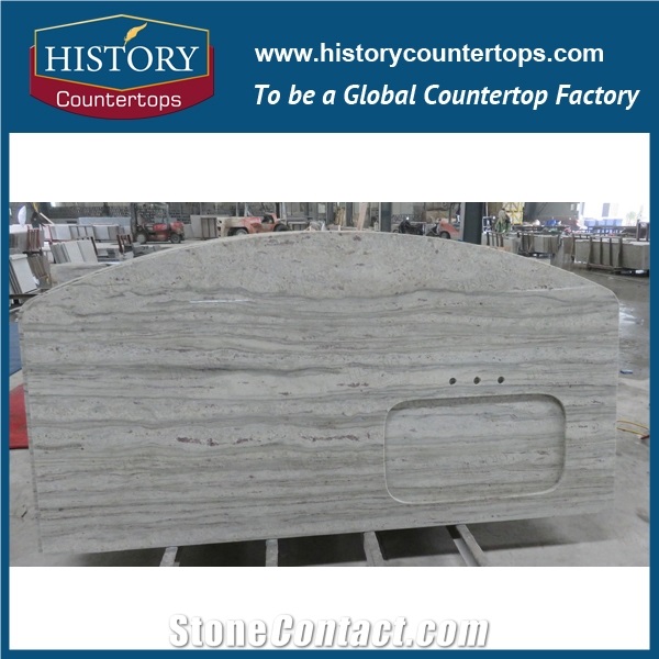 2017 High Quality River White Granite Countertops Natural Durable Stone, Economical Choice Popular in Kitchen Counter Tops Style for Custom Hospitality & Multi-Family Projects