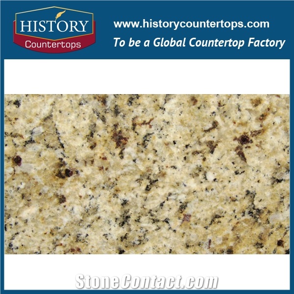 Brazil New Venetian Gold Giallo Amarelo Ouro Veneziano Amarelo Brasil Granite from China Engineered Stone Factory Used in Polished Kitchen Countertops,Solid Surface