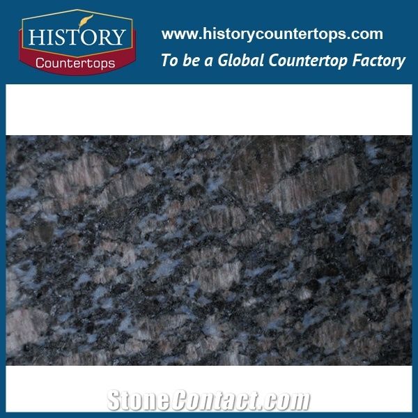 China Stone Saphir Or Sapphire Blue Granite Counter Top Materials