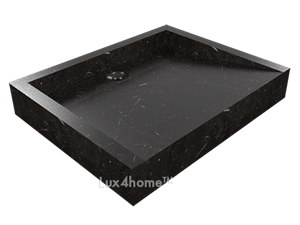 Stone Sinks Made Of Black Marble Belua