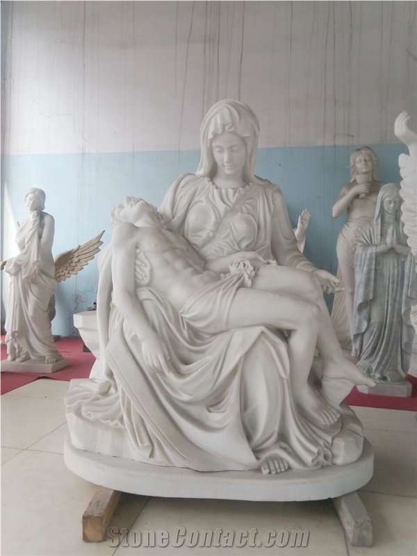 China Sichuan Han White Marble Sculptures