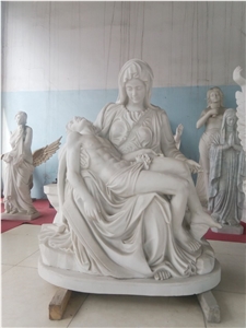 China Sichuan Han White Marble Sculptures