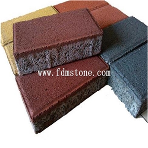 10x20 Outdoor Soild Color Permeable Paving Stone Pavers Driveway Bricks,Handmade Bricks