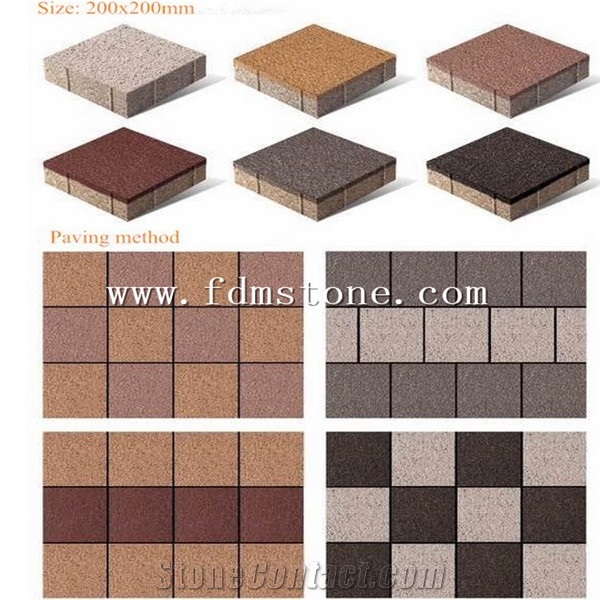 Cheap Driveway Water Permeable Brick Interlocking Paving Blocks Bricks