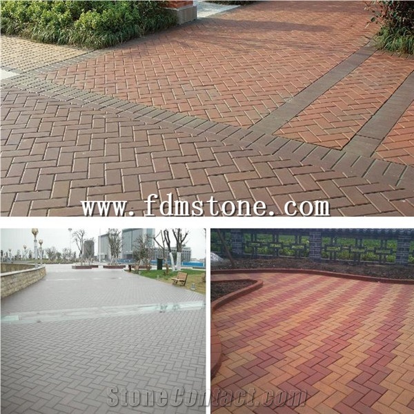 Eco Friendly Best Quality Flooring Materials Tiles Brick Pavers Tiles Brick Pavers