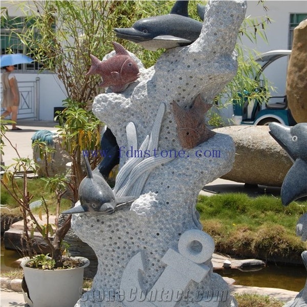 Garden Stone Camel Figurines