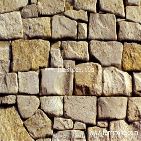 Grey Quartz Split Face Stone Tile,Random Size Loose Piece Stacked Stone