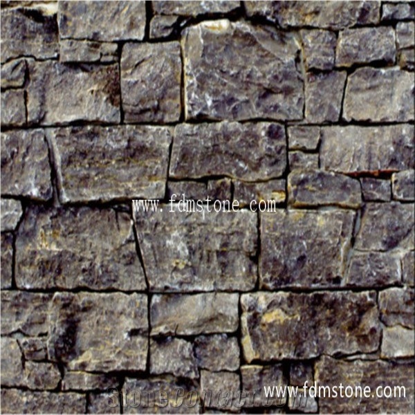 Multicolor Rusty Exterior Wall Slate Tile,Tiger Skin Yellow Wall Pannel Connection