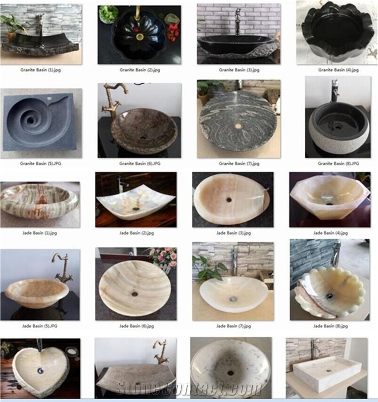 Natural Ancient Wooden Black Marble Sink,Natural Stone Sink,Marble Basin