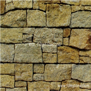 White Quartz Wall Cladding Stone,Random Slate Walling Stone,Ivory White Stackstone