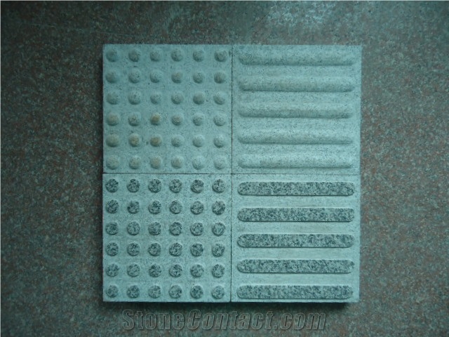 Cheap G603 Grey Granite Blind Stone Tactile Flooring Paving Tile