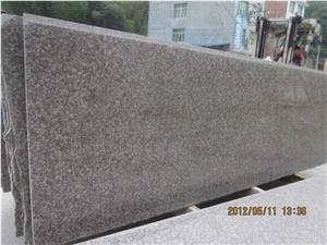 China G687 Peach Red, Imperial Pink Granite Tiles Slabs