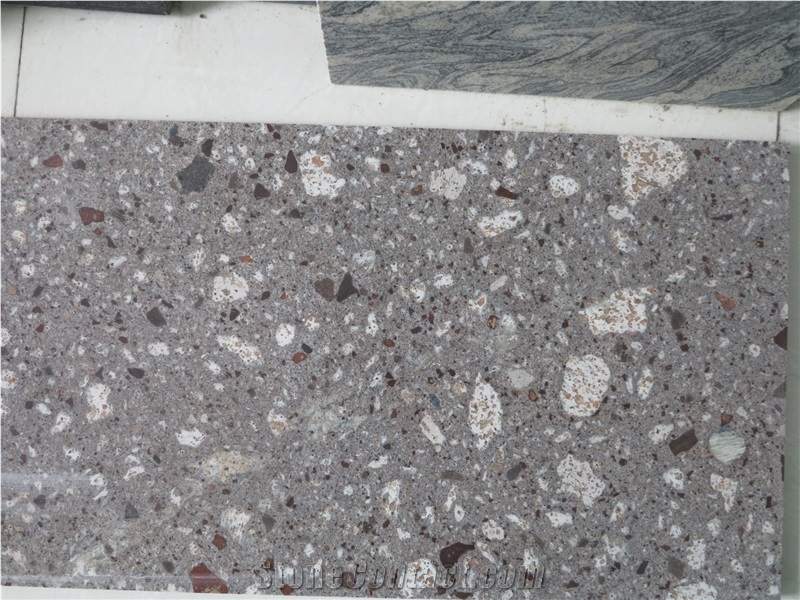China Pearl Shell Granite Small Slabs, China Lilac Granite