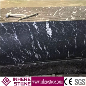 China Jet Mist Granite Slab, Via Lactea Granite Exotic Standard Granite Slab Size, Snow Grey Stone for Project