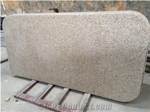 G682 Granite Table Top, Chinese Yellow Granite Engineered Stone Table,Rusty Counter