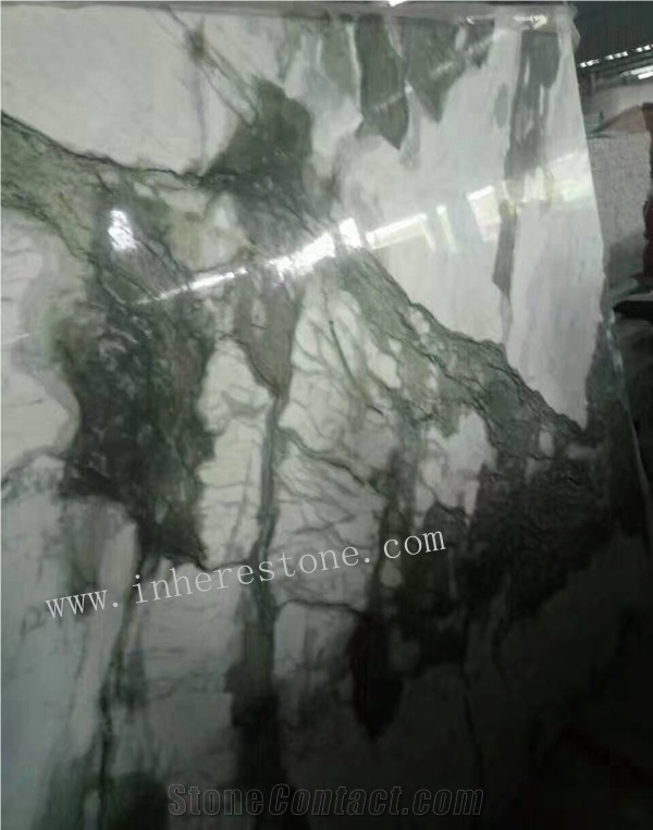 Ice Jade Marble Gemstone Countertops Hot Sale Custom Cut