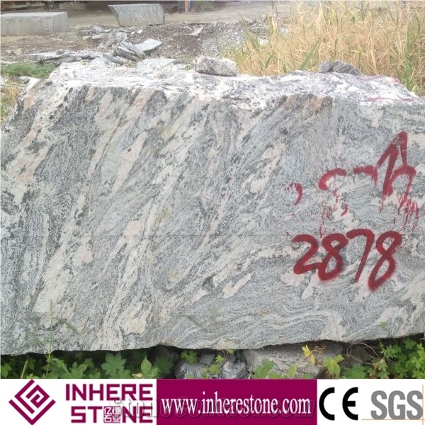 Juparana Pink Granite Tiles & Slabs, Hebei Desert Flowing Gold Granite Tiles 60x60