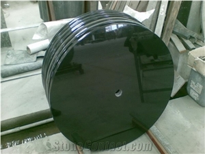 Shanxi Black Tabletops,China Black Table Top Design,Black Granite Work Top