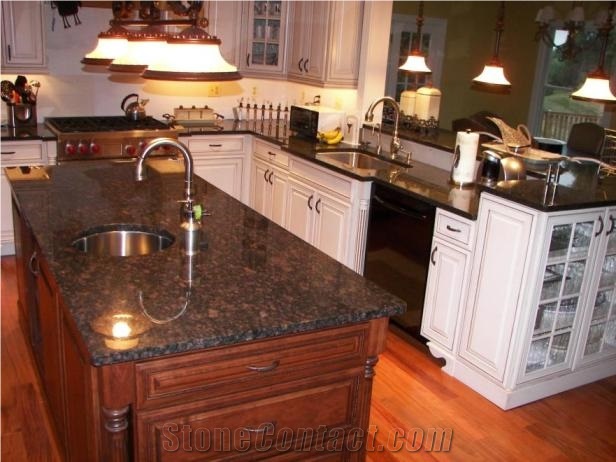 Tan Brown Granite Kitchen Top,Custom Countertop,Kitchen Bar Top,Bench Top