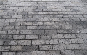 200#Honed Basalt Tiles and Slabs, Lava Stone, Wall Tiles, Floor Tiles, China Grey Basalt