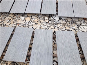 Hainan Grey Basalt,Hainan Grey, China Grey Basalt Autumn-Rain Slabs & Tiles