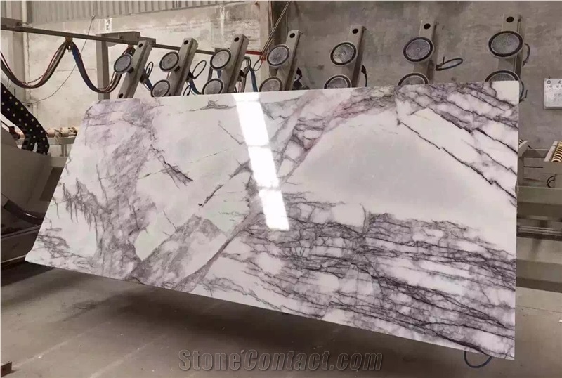 Lilac White,Lilac White Marble Countertops, Mosaic, Fountains, Pool and Wall Capping,Lilac White Marblr Tiles&Slabs