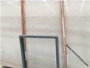Modern Wood Grain Marble Slabs&Cut to Size, Turkey Beige Marble