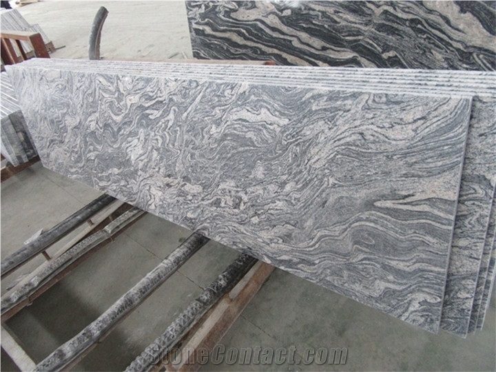 China Juparana Polished Kitchen Granite Countertop, Grey Granite Counter Top, Granite Worktop, Granite Table Top